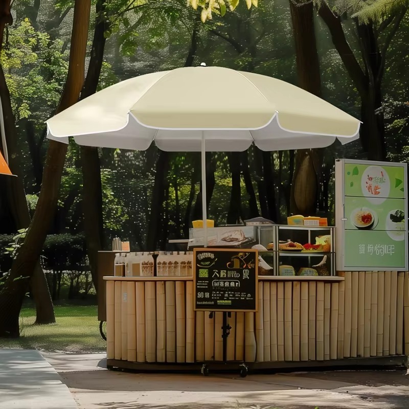 Outdoor Camping Exhibition - Ombrellone Pieghevole per Eventi con 8