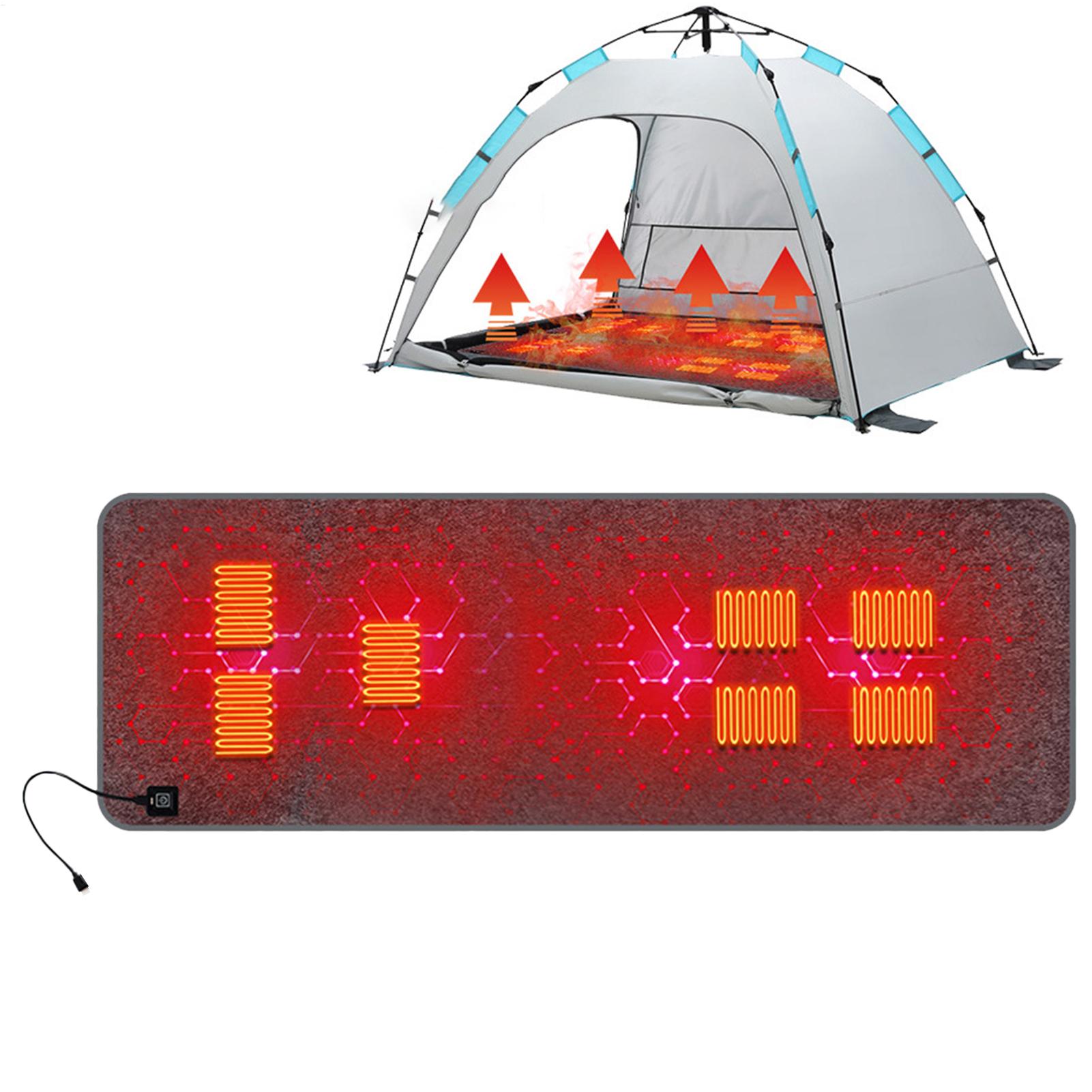 Outdoor Camping Rugs - 7 zone riscaldate, sedia da campeggio,