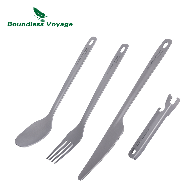 Set di posate multiuso Boundle - Outdoor Camping Dining Set recensione e prezzo