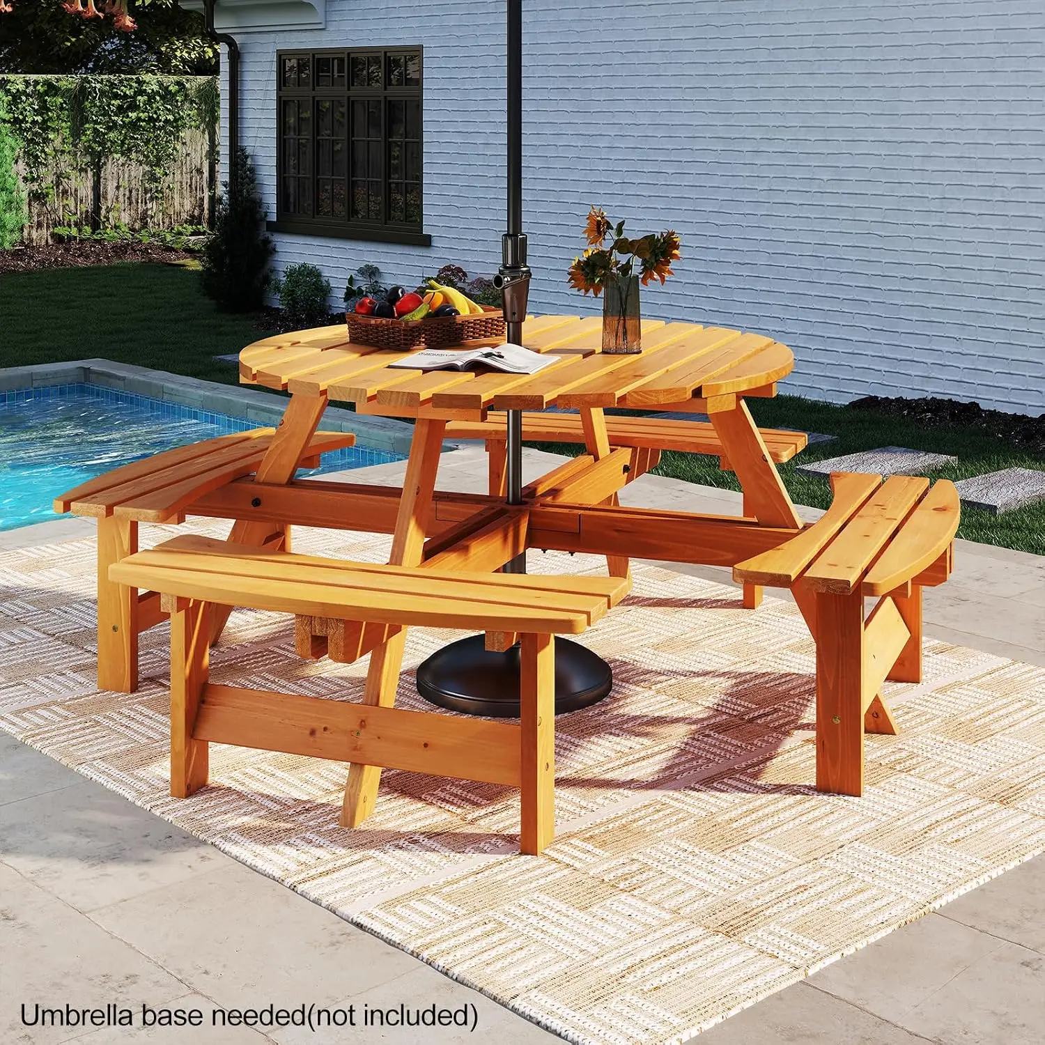 Tavolo da picnic in legno per  - Outdoor Camping Usa recensione e prezzo