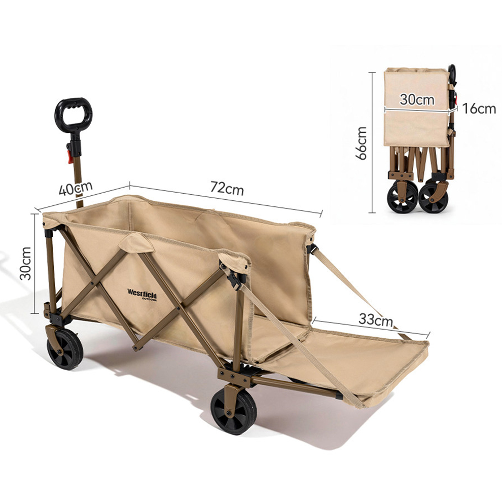 Carrello Pieghevole da Campegg - Outdoor Camping Trolley recensione e prezzo
