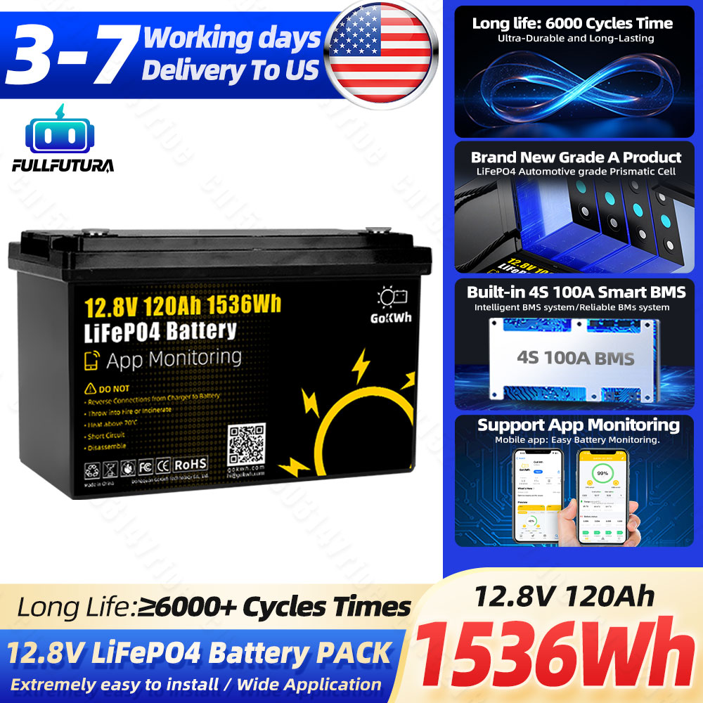 Batteria Lifepo4 12V 120Ah con - Outdoor Camping Usa recensione e prezzo