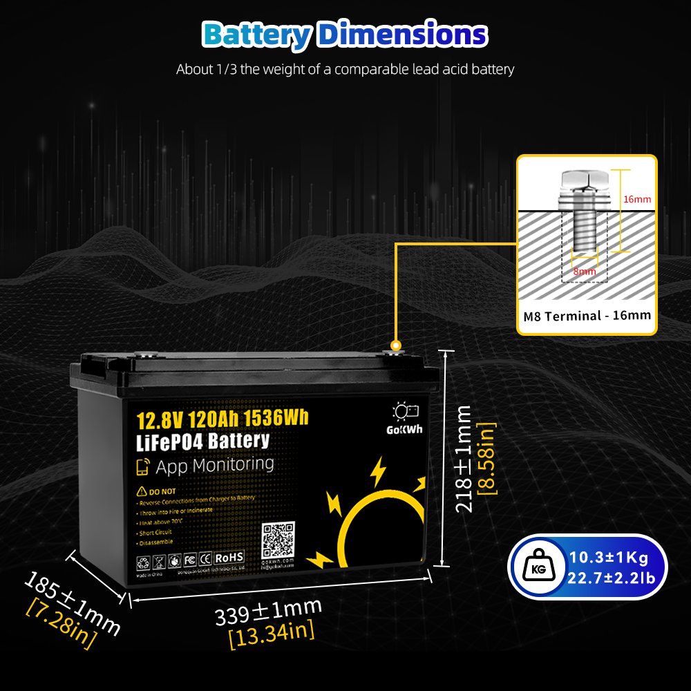 Batteria Lifepo4 12V 120Ah con - Outdoor Camping Usa recensione e prezzo