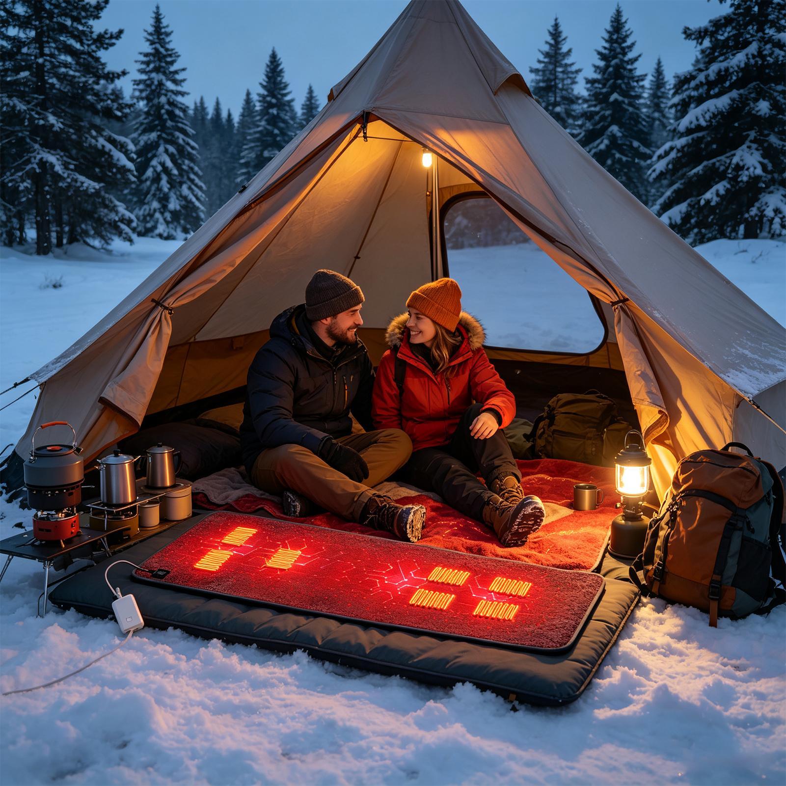 7 zone riscaldate, sedia da ca - Outdoor Camping Rugs recensione e prezzo